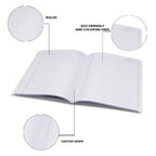 Classmate Single Line Hard Bound Notebook | Ruled Notebook | 190 x 155 mm