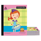Classmate Unruled Soft Bound Notebook | Plain Pages Notebook | 190 x 155 mm