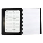 Cubic 1 Subject Notebook | 160 Pages B5 Ruled Spiral Notebook