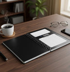 Cubic 1 Subject Notebook | 160 Pages B5 Ruled Spiral Notebook