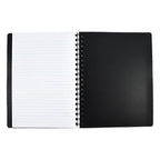 Cubic 1 Subject Notebook | 160 Pages B5 Ruled Spiral Notebook