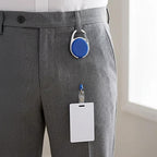 CUBIC Oval Yoyo Retractable ID Card Badge Reel | Pack of 1