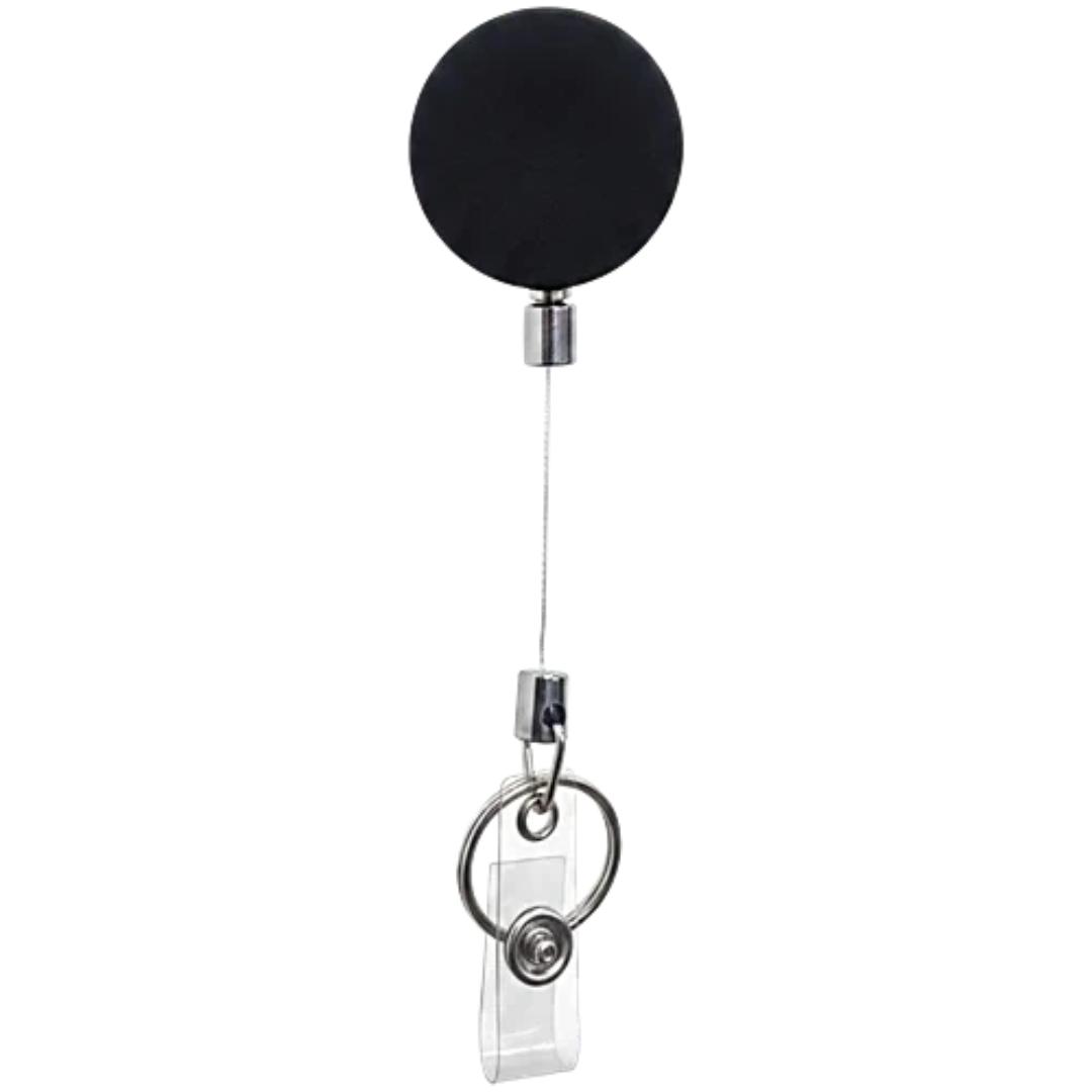 CUBIC Round Yoyo Retractable Badge Reel with Hook | Pack of 1