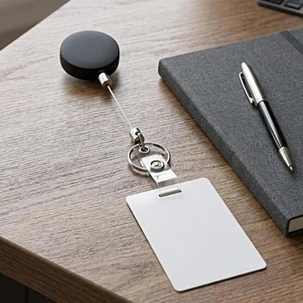 CUBIC Round Yoyo Retractable Badge Reel with Hook | Pack of 1