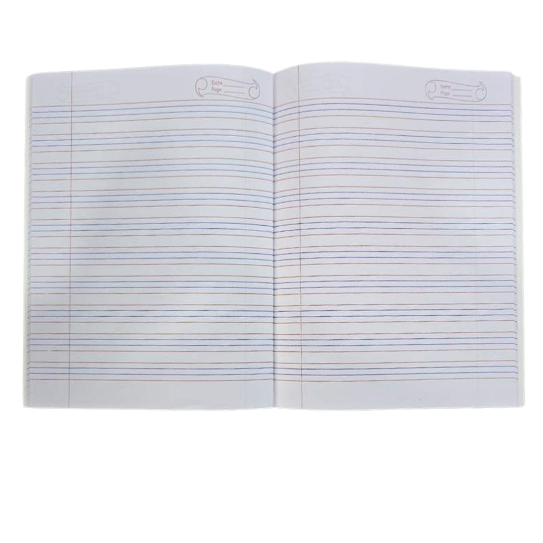 RAVI King Size Notebook | Soft Bound Four Lined Writing Notebook