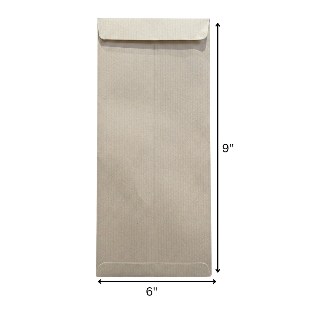 Cubic Brown Envelope 9×6 Inch | Kraft Paper Cover | Pack of 50