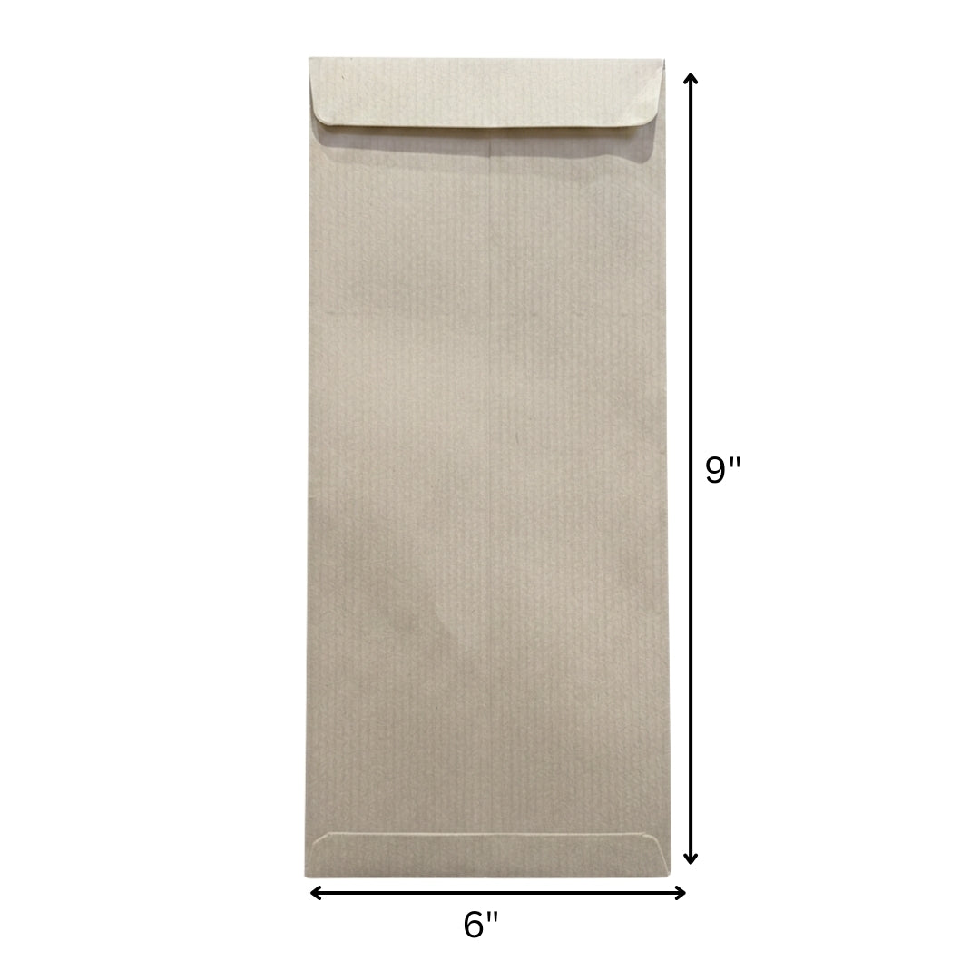 Cubic Brown Envelope 9×6 Inch | Kraft Paper Cover | Pack of 50