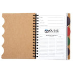 CUBIC A5 Eco Wiro Notebook | 5 Subject | 300 Pages