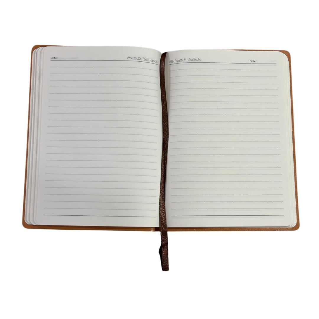 CUBIC A5 Flexi Notebook with Metal Strip | Embossed Cover