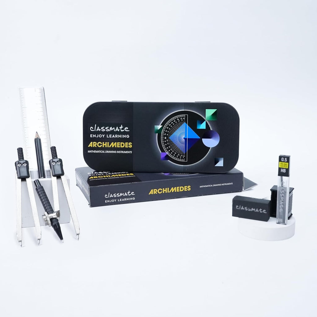 Classmate Archimedes Geometry Box | Precision Mathematical Instrument Set
