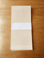 CUBIC Brown Window Envelopes 9x4, Pack of 200 for Office Use