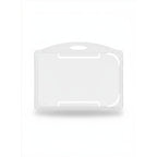 CUBIC Horizontal Transparent ID Card Holder | Pack of 1