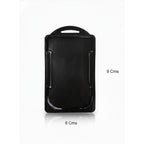 CUBIC Black Vertical ID Card Holder with Hook | Pack of 1