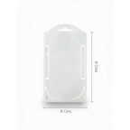 CUBIC Vertical Transparent ID Card Holder | Pack of 1