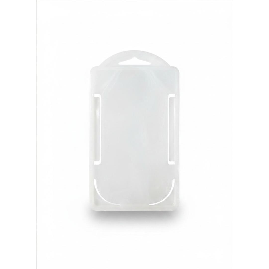 CUBIC Vertical Transparent ID Card Holder | Pack of 1