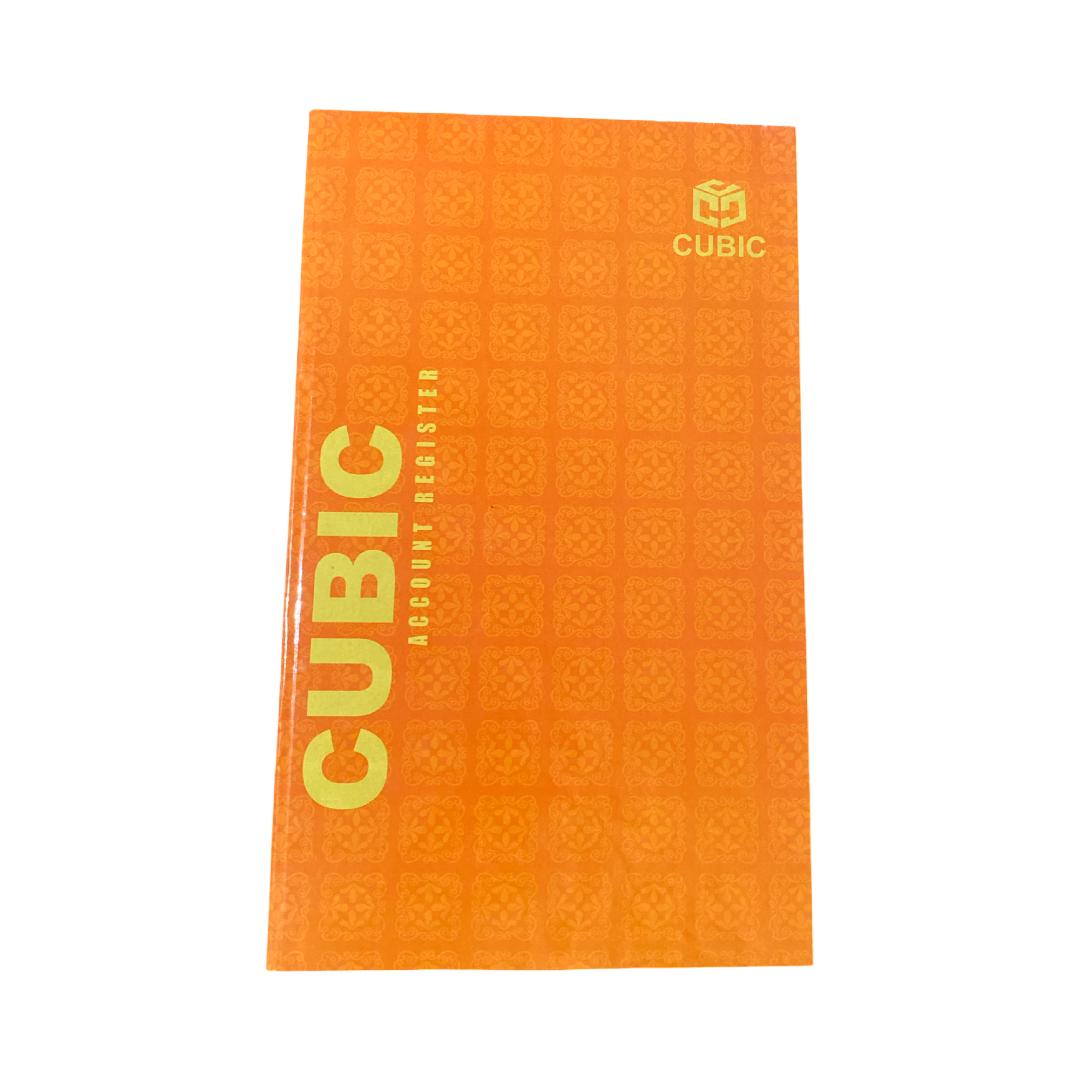 Cubic Register Notebook | Multicolor | Multiple Quire
