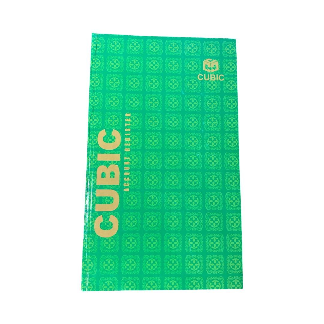 Cubic Register Notebook | Multicolor | Multiple Quire