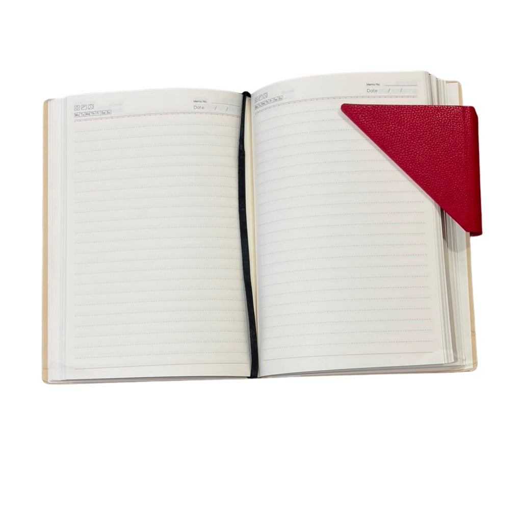 CUBIC Premium PU Leatherette Journal | 160 Pages | Triangular Magnetic Flap