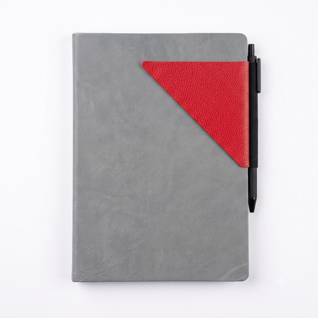 CUBIC Premium PU Leatherette Journal | 160 Pages | Triangular Magnetic Flap