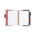 CUBIC B5 Leatherette Spiral Diary Gift Set with Pen & Sticky Notes