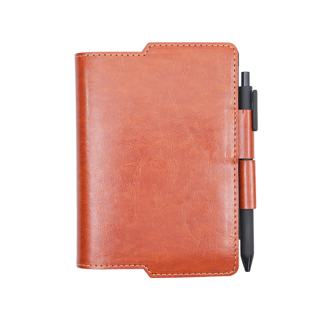 CUBIC B5 Leatherette Spiral Diary Gift Set with Pen & Sticky Notes