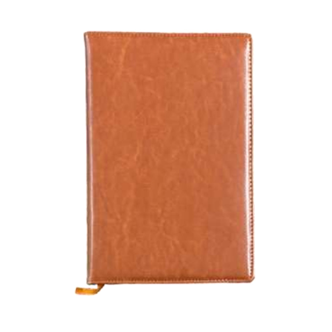 Cubic Elite Foam Cover Notebook | Premium Hardbound Journal for Daily Notes | Tan