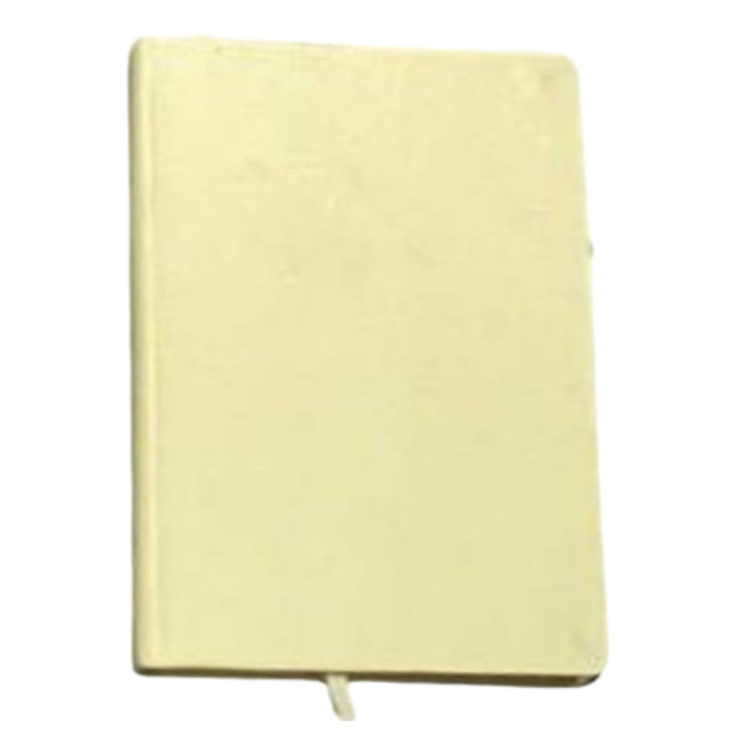 Cubic Elite Malai Finish Notebook | Premium Hardbound Journal for Daily Notes | Beige