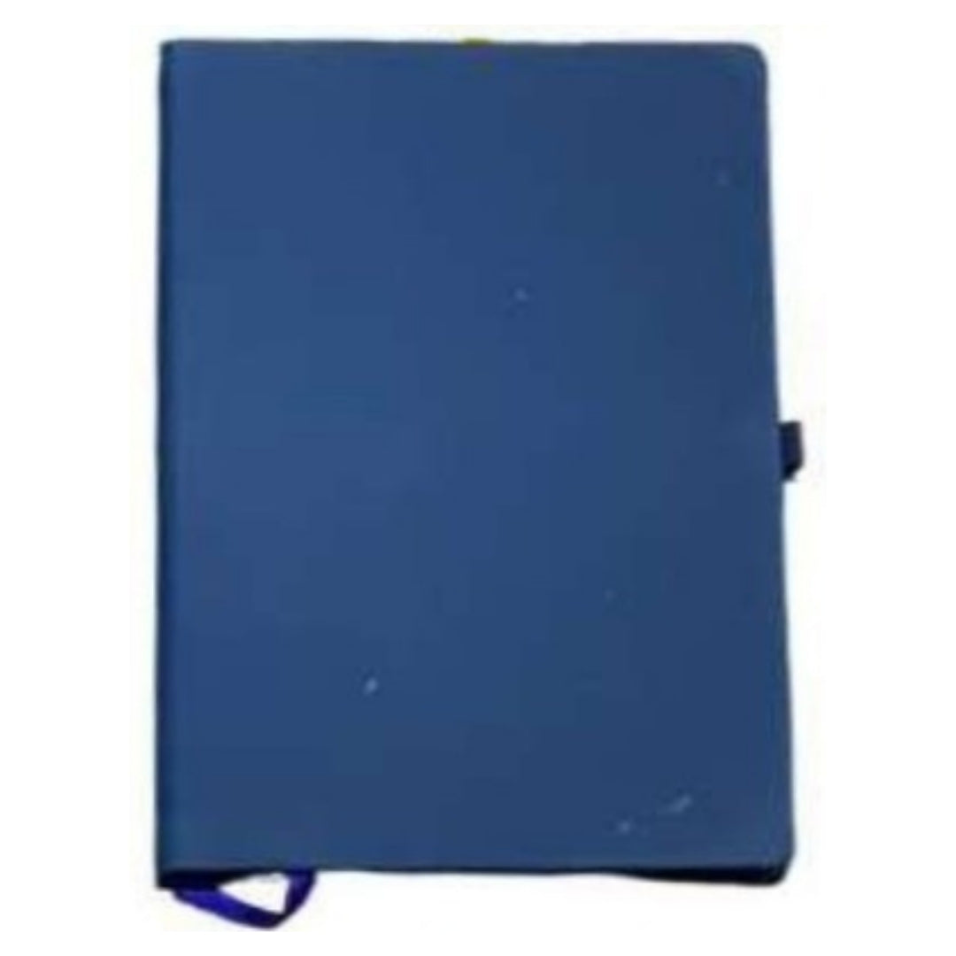 Cubic Elite Malai Finish Notebook | Premium Hardbound Journal for Daily Notes | Blue