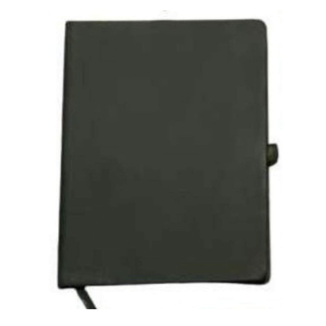Cubic Elite Malai Finish Notebook | Premium Hardbound Journal for Daily Notes | Black