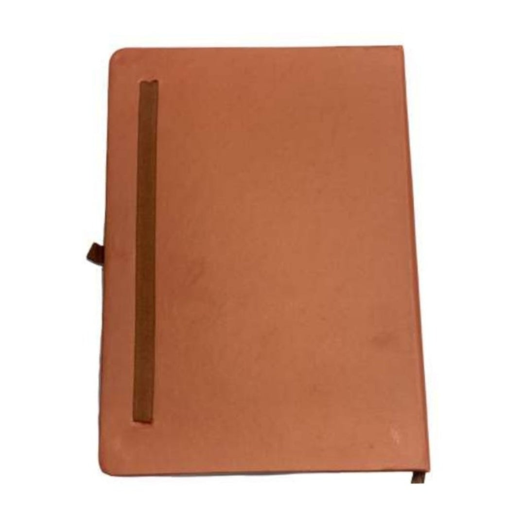 Cubic Elite Paper Finish Notebook | Premium Hardbound Journal for Daily Notes | Brown