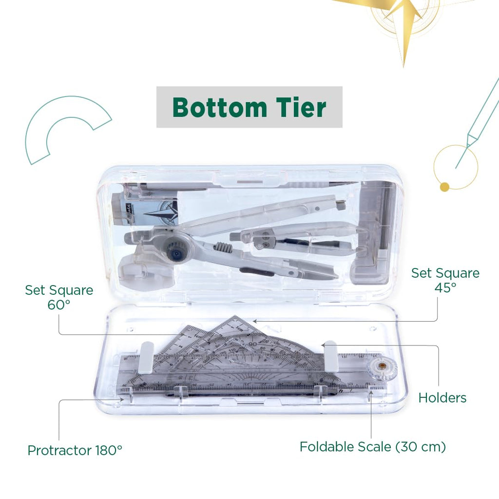 Classmate Explorer Geometry Box | Advanced Mathematical Instrument Set