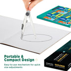 Classmate Explorer Geometry Box | Advanced Mathematical Instrument Set