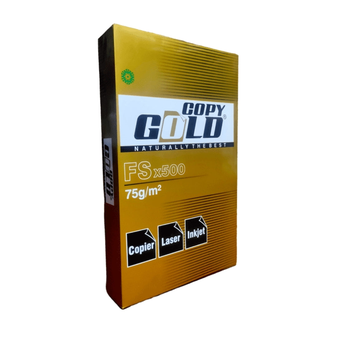 Copy Gold FS Copier Paper 75 GSM | Fullscape Size | Pack of 500 Sheets