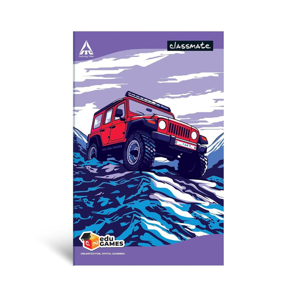 Classmate Longbook | Unruled | Soft Cover | 330 × 210 mm