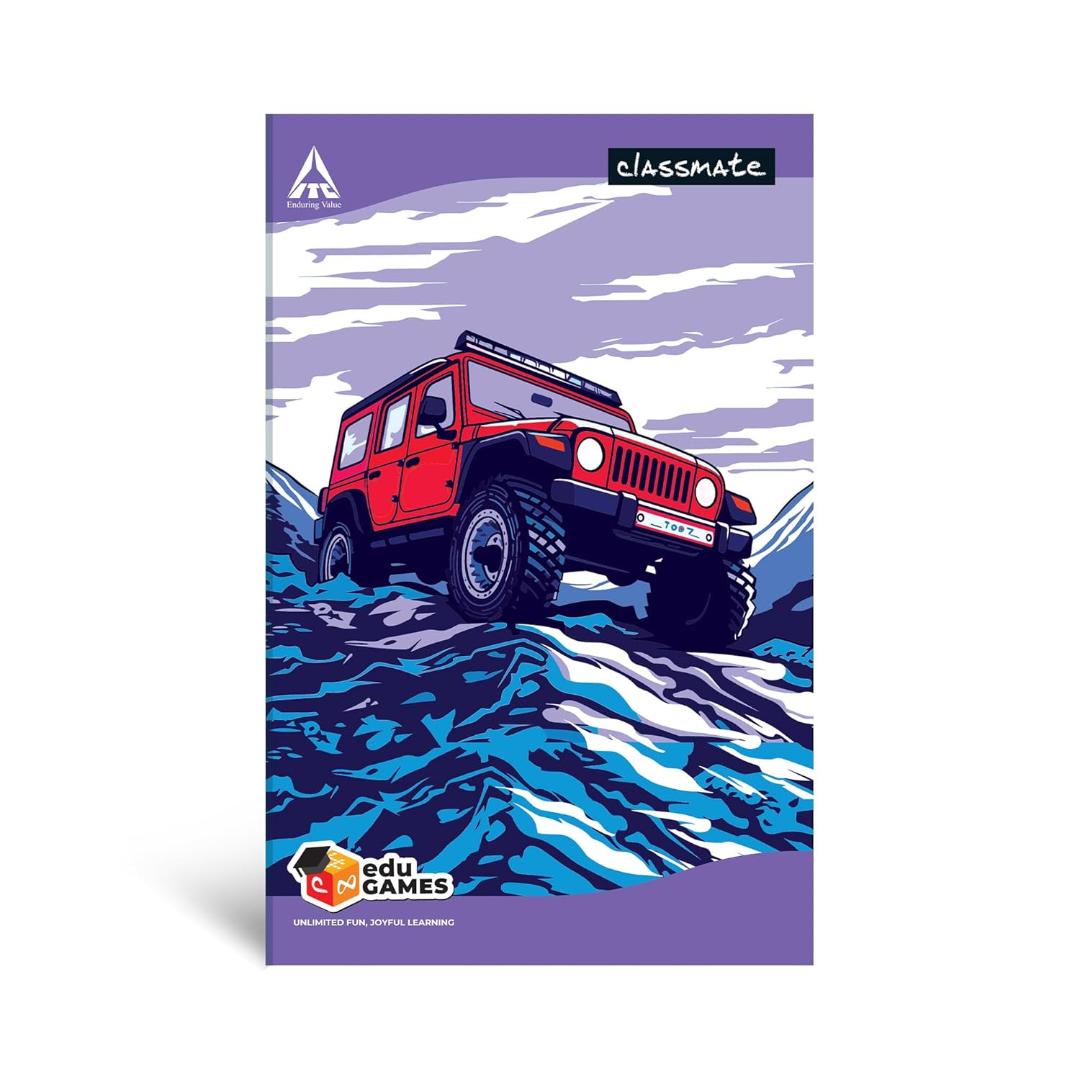 Classmate Longbook | Unruled | Soft Cover | 330 × 210 mm