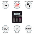Casio MJ-12D Desktop Calculator | 12 Digit | 150 Steps Check & Correct