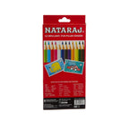 NATARAJ Colour Pencils Large | 12 Assorted Shades | Pack of 1