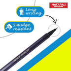Nataraj Glow Ball Pen | Blue Ink Smooth Writing Ball Pen