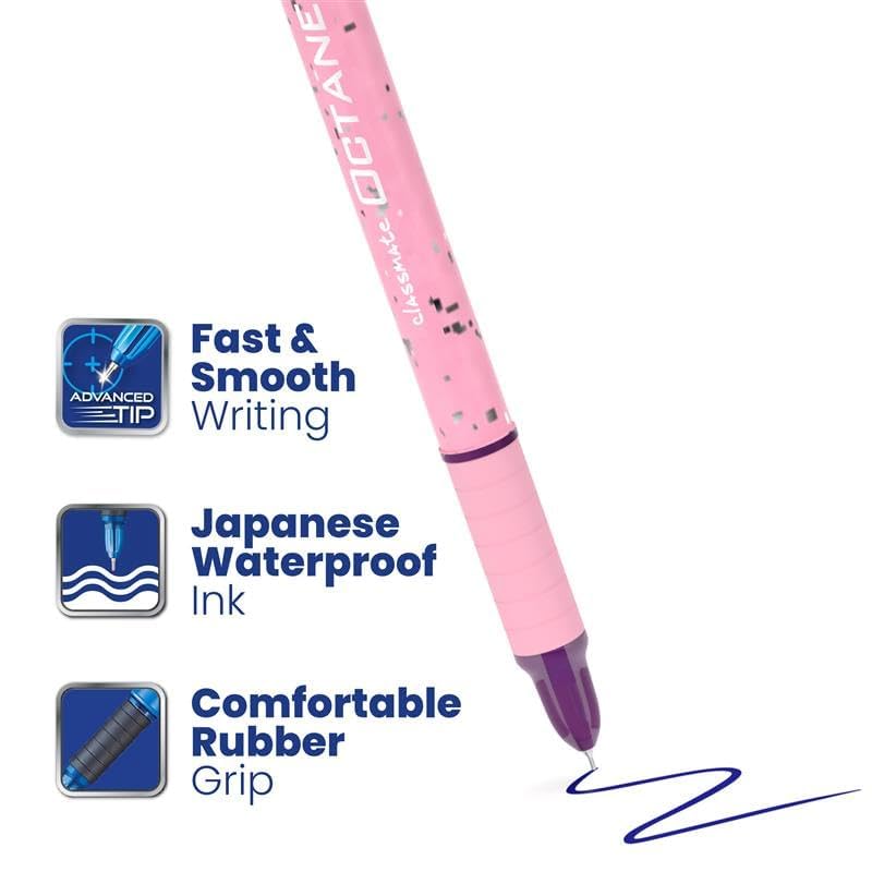 Classmate Octane Gel Shining Body Pens | Smooth Writing Gel Pens