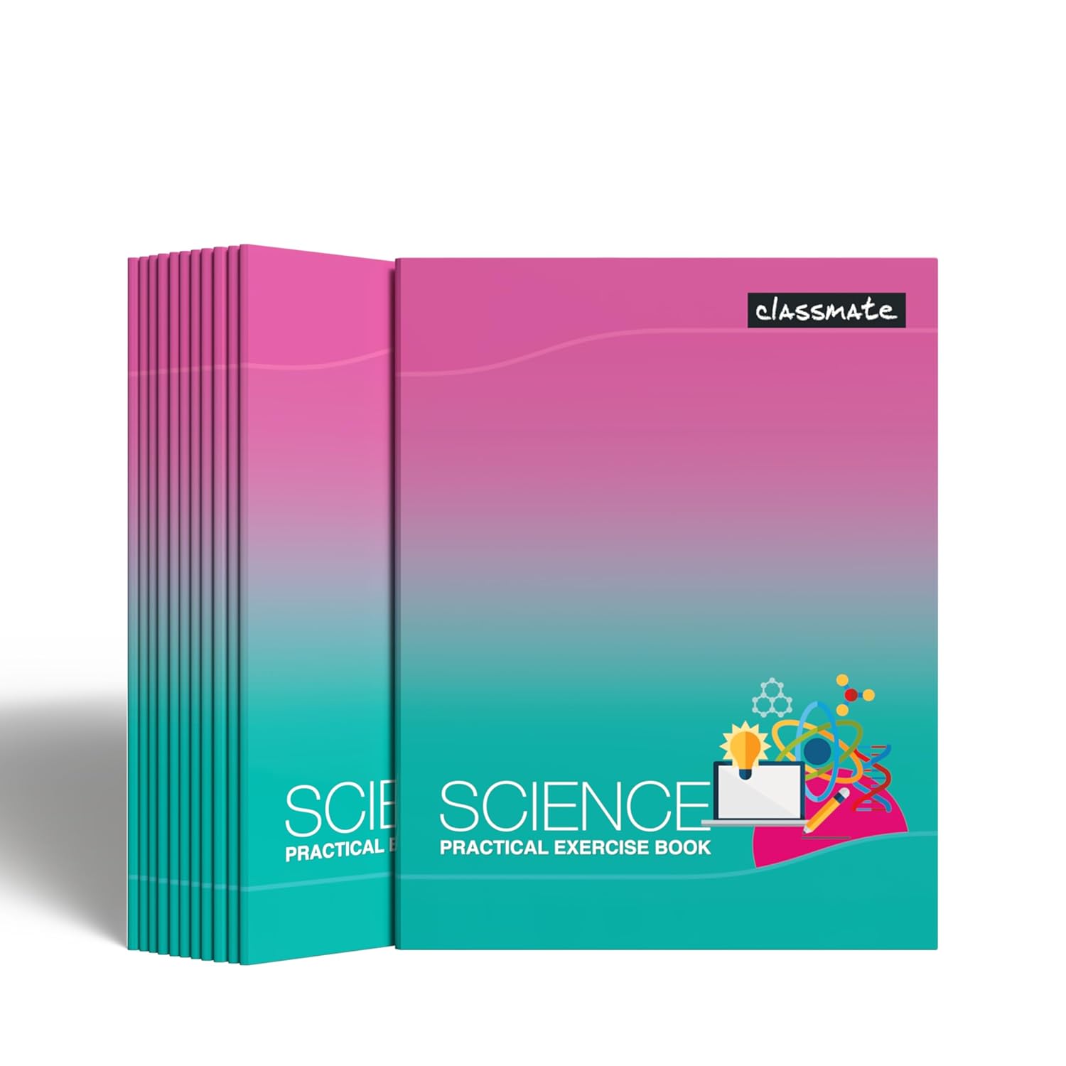 Classmate Practical Book | Single Line Blank | 280 × 220 mm | 124 Pages