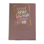 Cubic Hardbound Printed Notebook | Creative Design Journal for Daily Notes