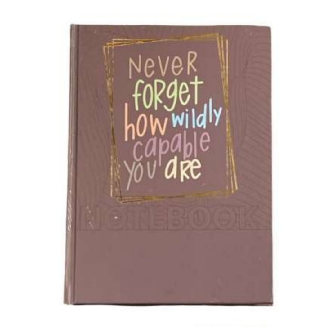 Cubic Hardbound Printed Notebook | Creative Design Journal for Daily Notes