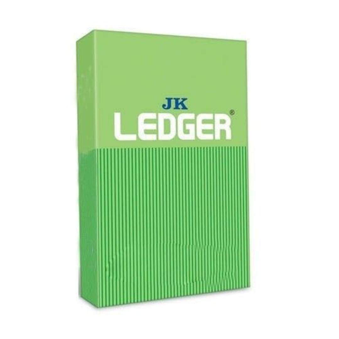 JK Ledger Green Paper FS – 90 GSM, 500 Sheets (1 Ream)