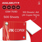 JK Red Copier A4 75 gsm 500 Sheets
