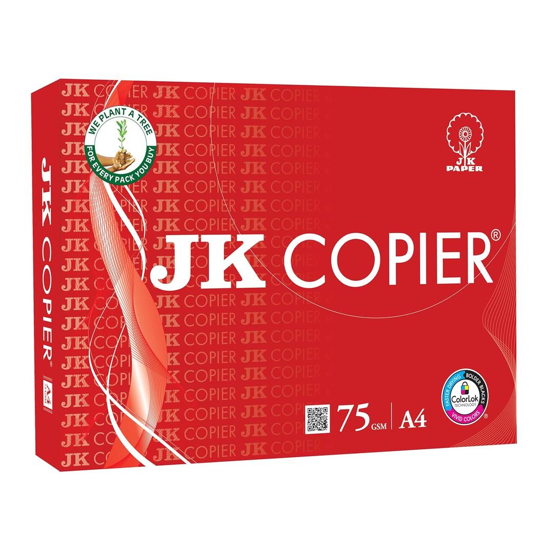 JK Red Copier A4 75 gsm 500 Sheets