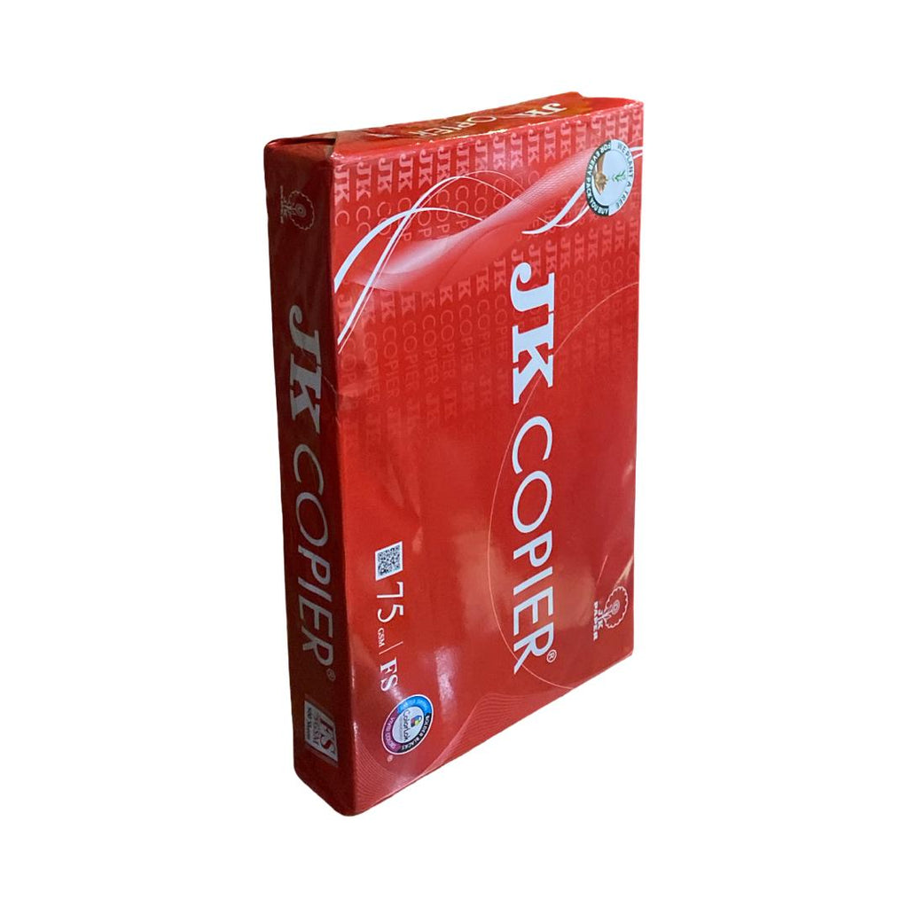 JK Red Copier Paper | FS Size | 75 GSM | 500 Sheets