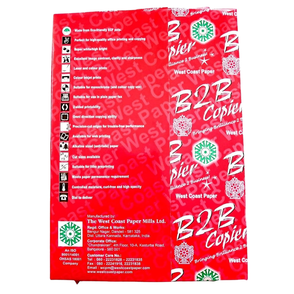 A4 Copier Paper | 500 Sheets | 70 GSM | B2B Bundle | Pack of 1