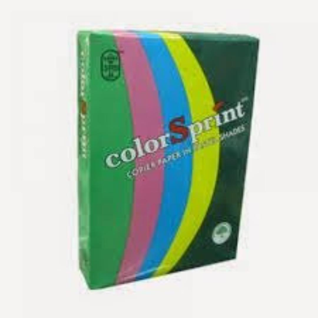 SPB Colorsprint A4 Green Copier Paper – 75 GSM, 500 Sheets (1 Ream)