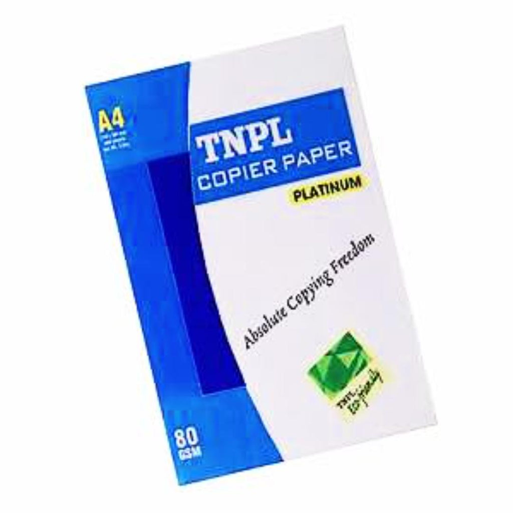 TNPL | Copier Platinum FS 70 GSM | 500 Sheets, 1 Ream