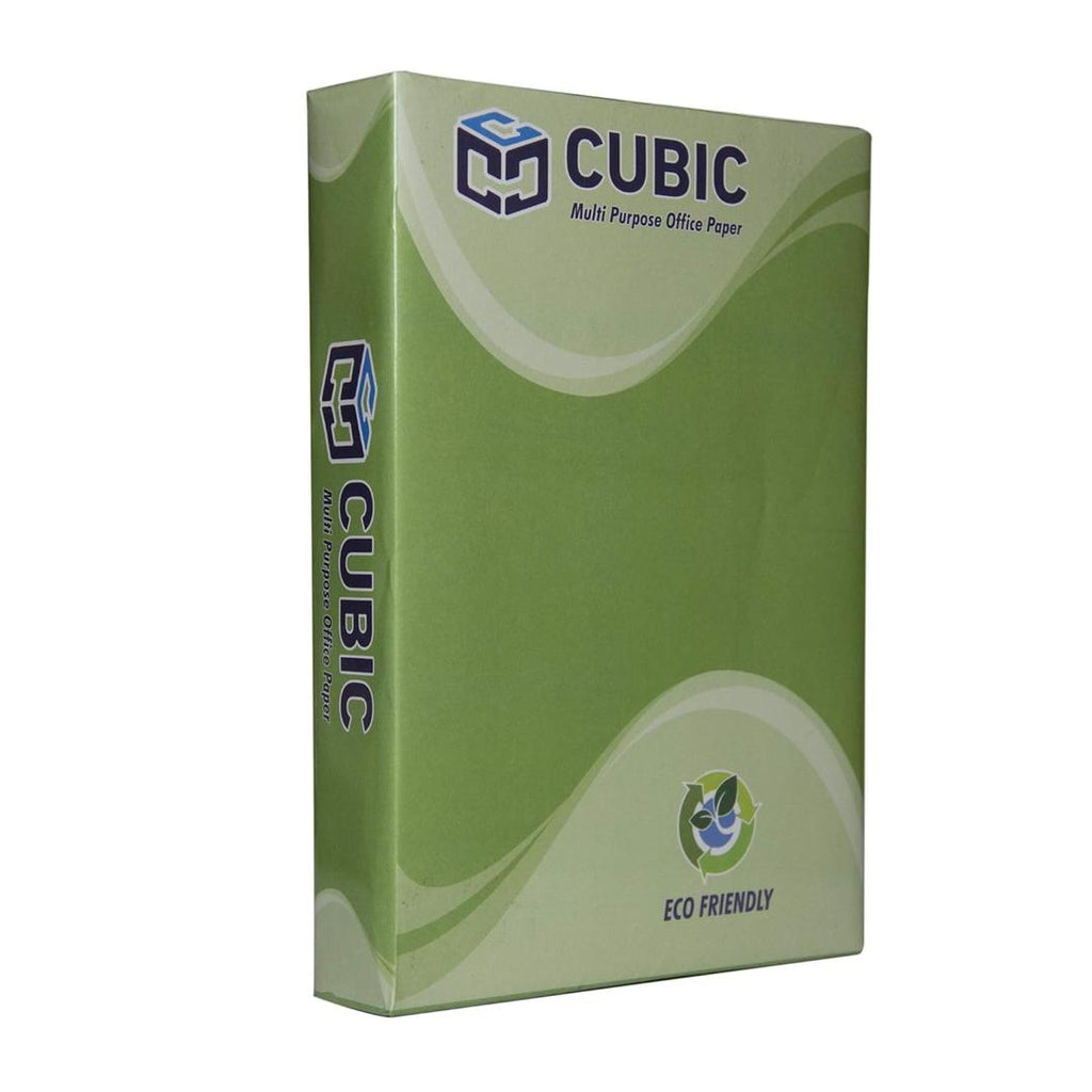 Cubic Multipurpose White Copier Paper 70 GSM - A4 | 500 Papers per Ream | 1 Ream